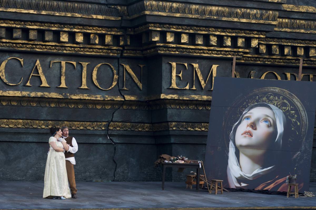 "Una Tosca fedele a Puccini. Le critiche? Sono abituato"