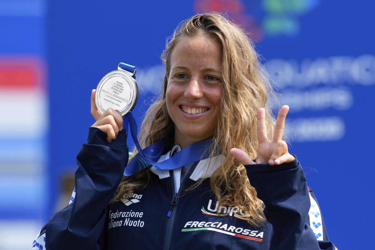 Taddeucci, è tris: terza medaglia d’argento ai Mondiali di nuoto