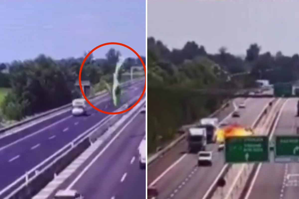 La picchiata, lo schianto e la "palla di fuoco": in un video l'incidente choc dell'ultraleggero a Brescia