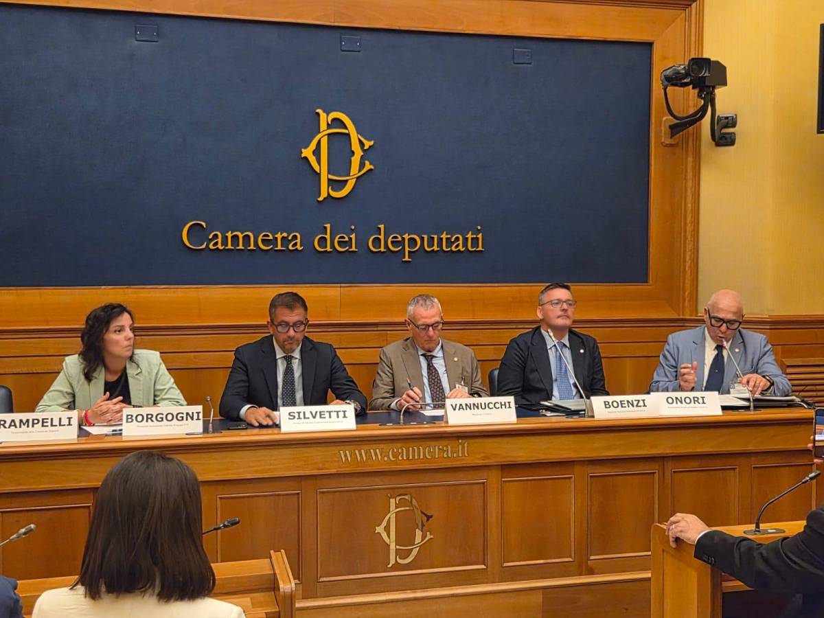 Da sinistra Borgogni, Silvatti, Vannucci, Boenzi e Onori
