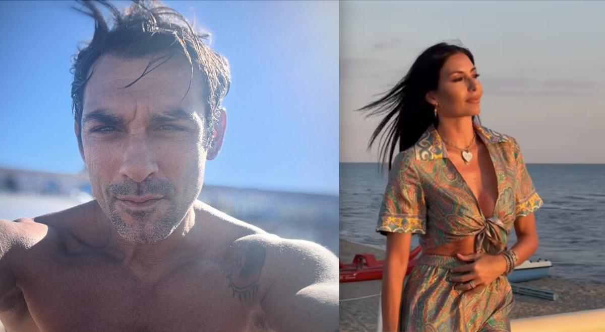 Francesco Arca ed Elisabetta Gregoraci (Foto Instagram)