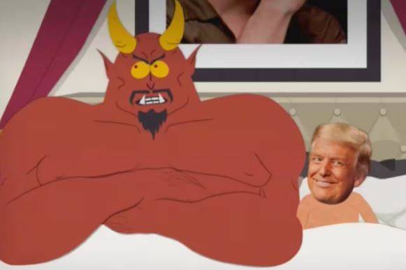 "Trump a letto con Satana": così South Park prende in giro il presidente Usa