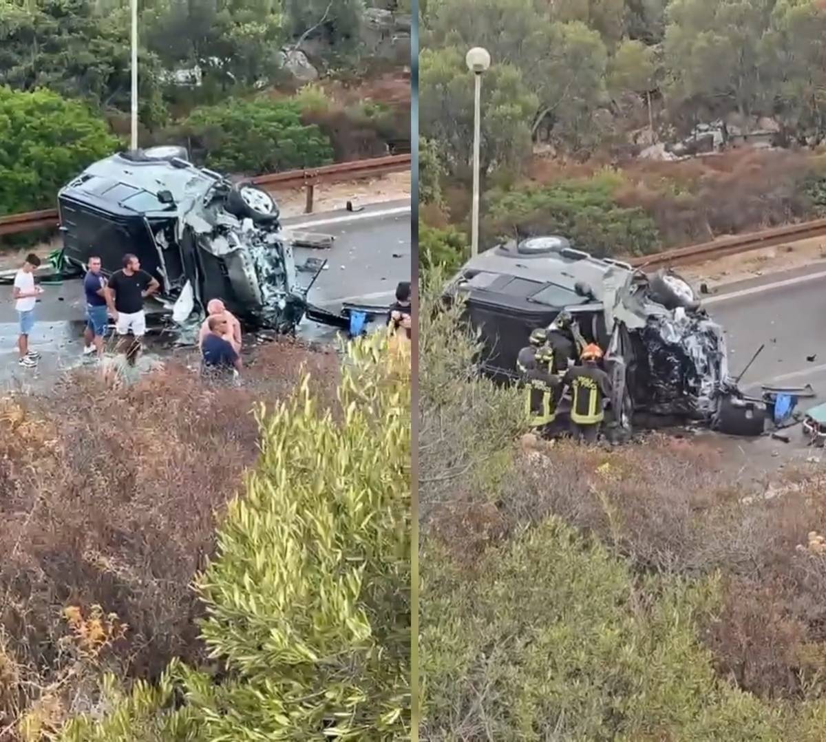 Paura per Giorgetto Giugiaro. L'imprenditore si ribalta col suv e va fuori strada