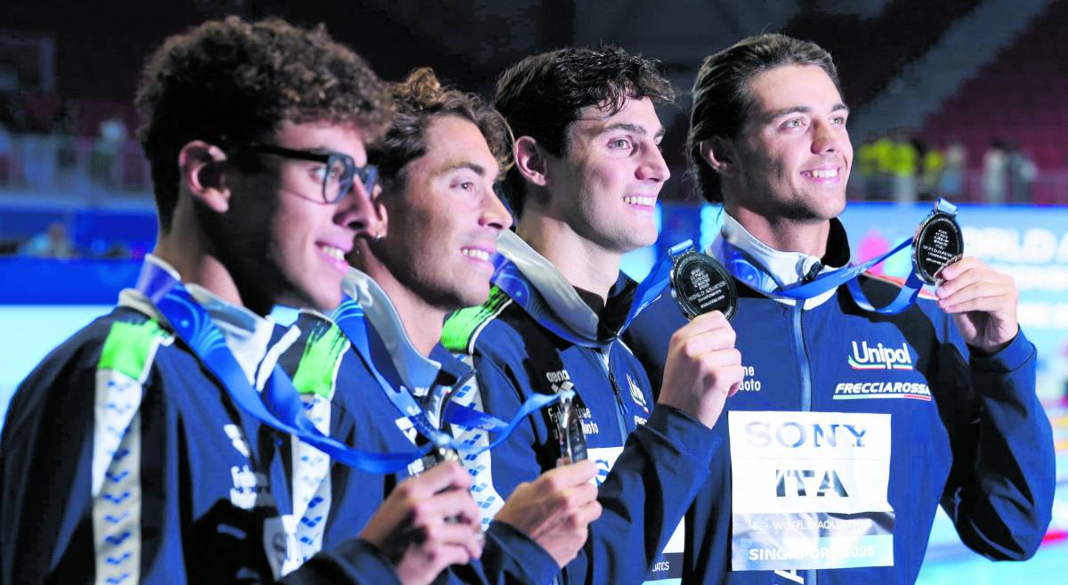 I Fantastici Quattro della staffetta ci hanno preso gusto: "Adesso l'oro"