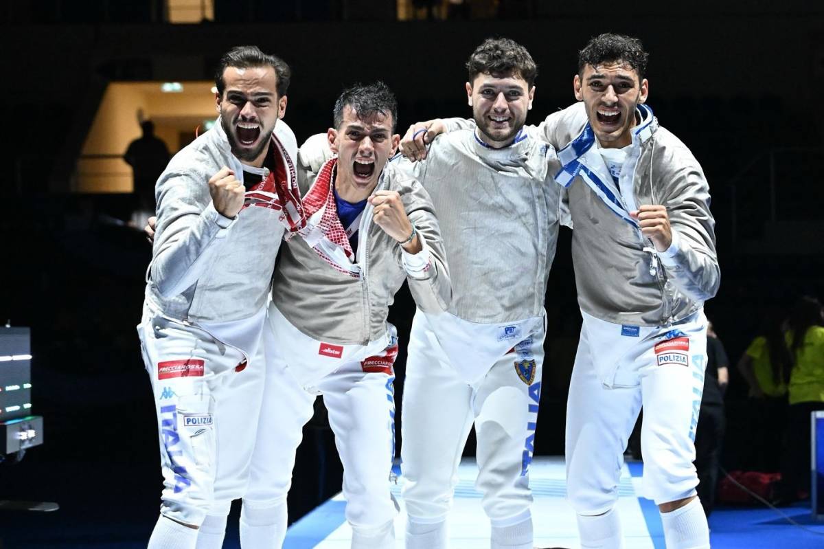 Scherma, oro per l'Italia della sciabola maschile: Ungheria sconfitta 45-37