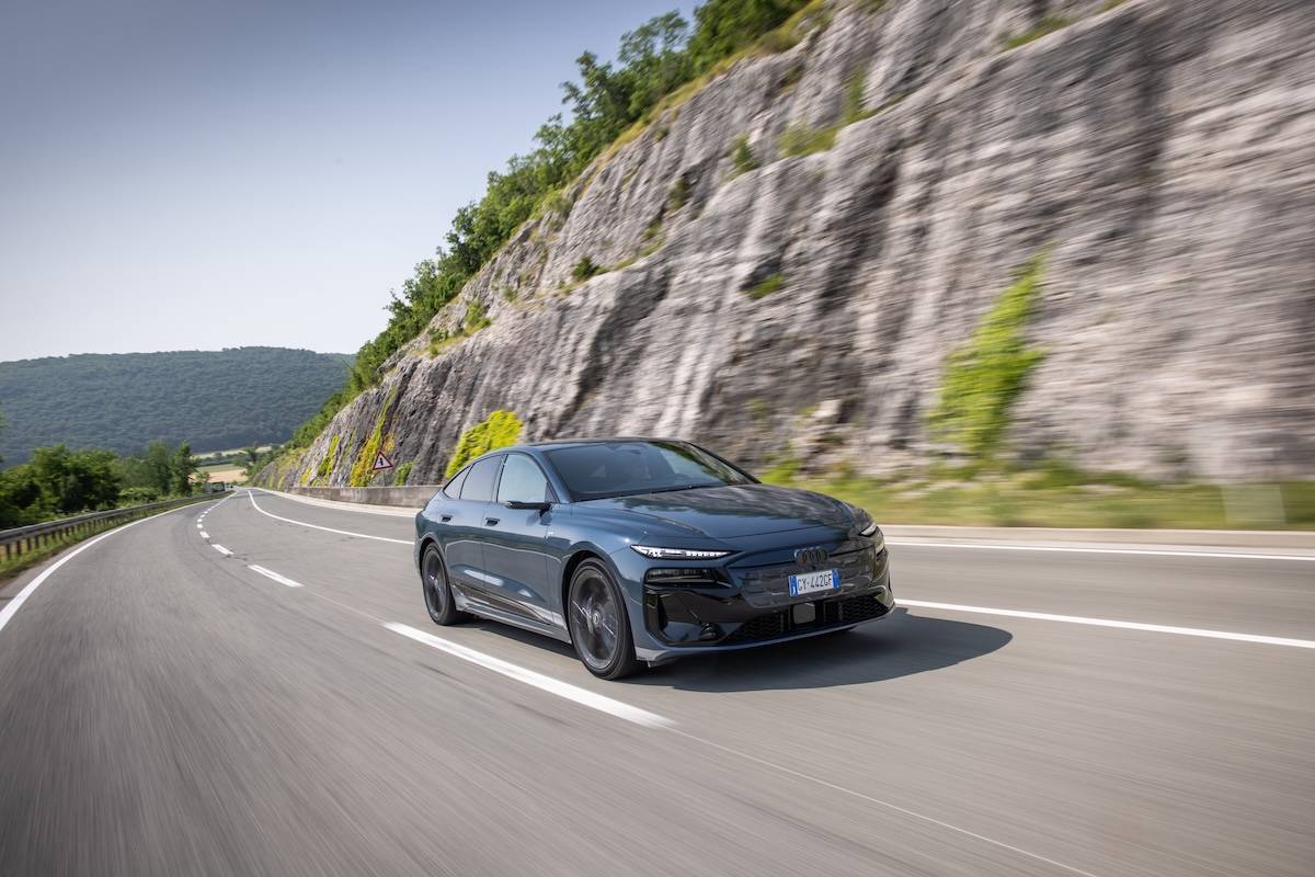 Nuova Audi A6 Spotback e-tron, aerodinamica da urlo: l'autonomia sorride