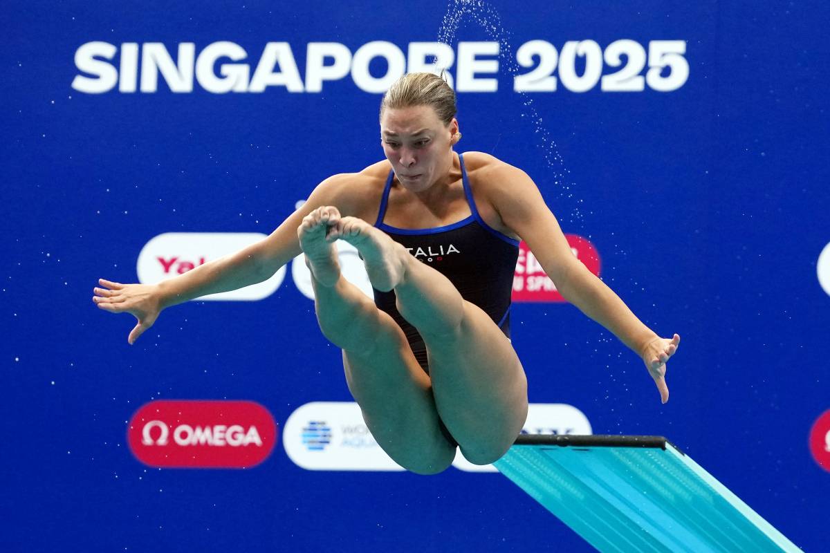 Chiara Pellacani, bronzo nel trampolino da tre metri