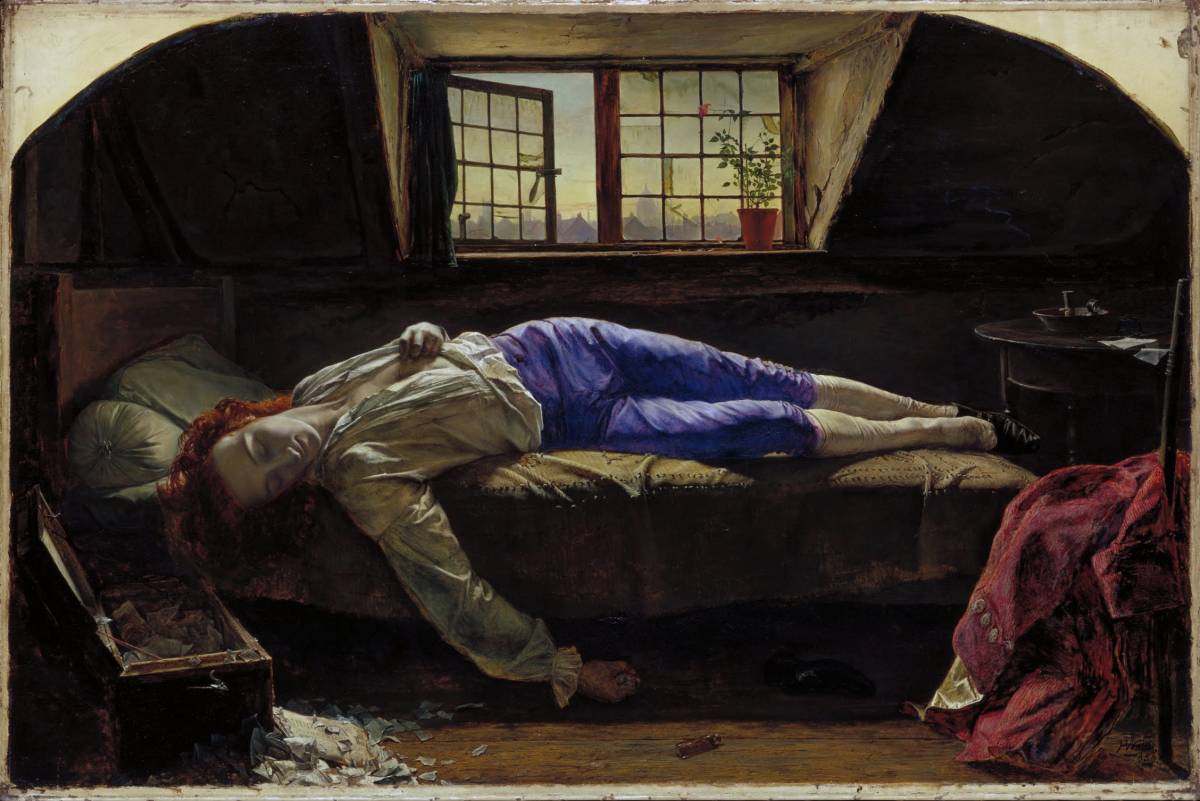 Thomas Chatterton, il "ragazzo meraviglioso" della poesia inglese