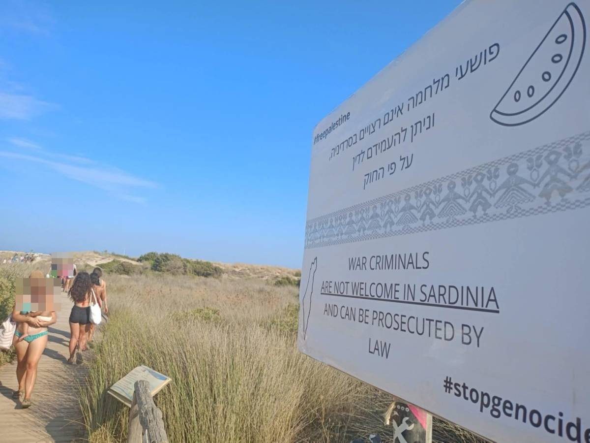 Immagine di Mario Carboni, Facebook. Spiaggia di "Su Giudeu"