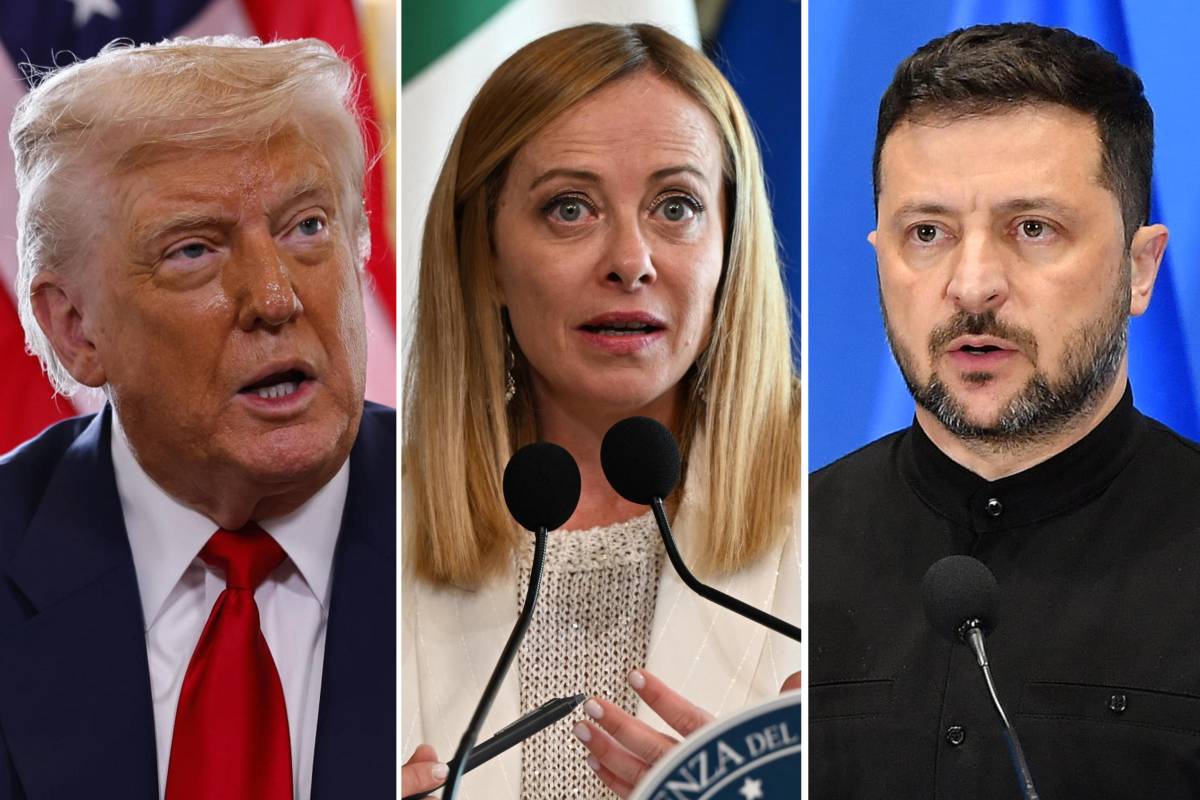 Meloni a Washington per il vertice con Trump e Zelensky. Attacco russo su Kharkiv, morto un bambino