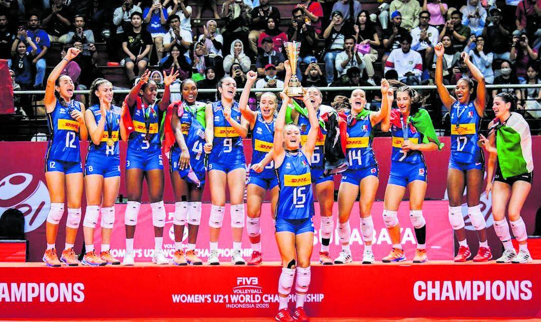 Italvolley under 21 sul tetto del mondo