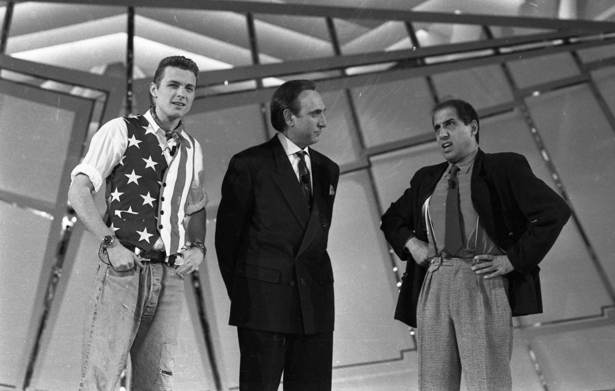Quella volta nel 1989  con Baudo ospite a “Serata d’onore” per intervistare “Jova”
