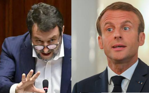 "Vada in Ucraina col casco e il fucile". Scoppia il caso sulle parole di Salvini a Macron