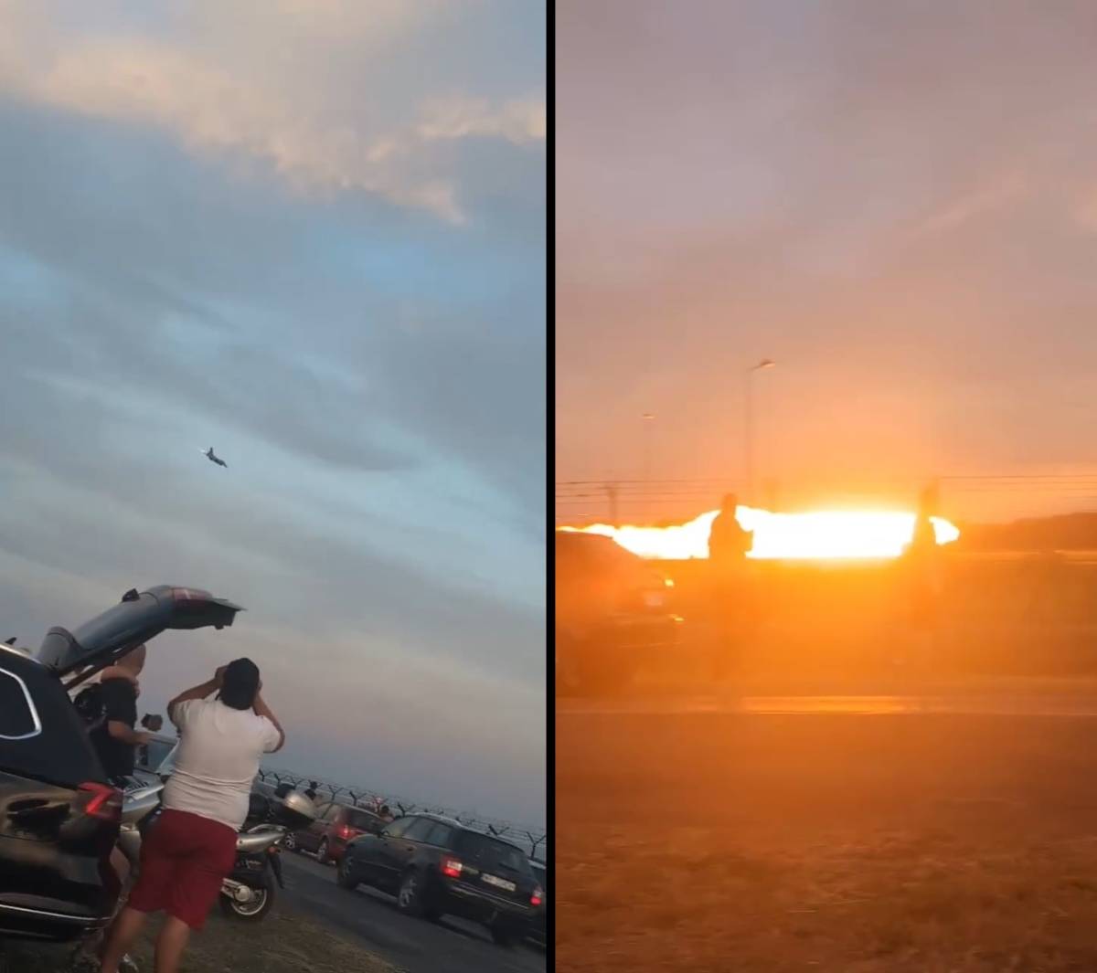Lo schianto durante le prove dell'Air Show: muore pilota di F-16, tragedia in Polonia