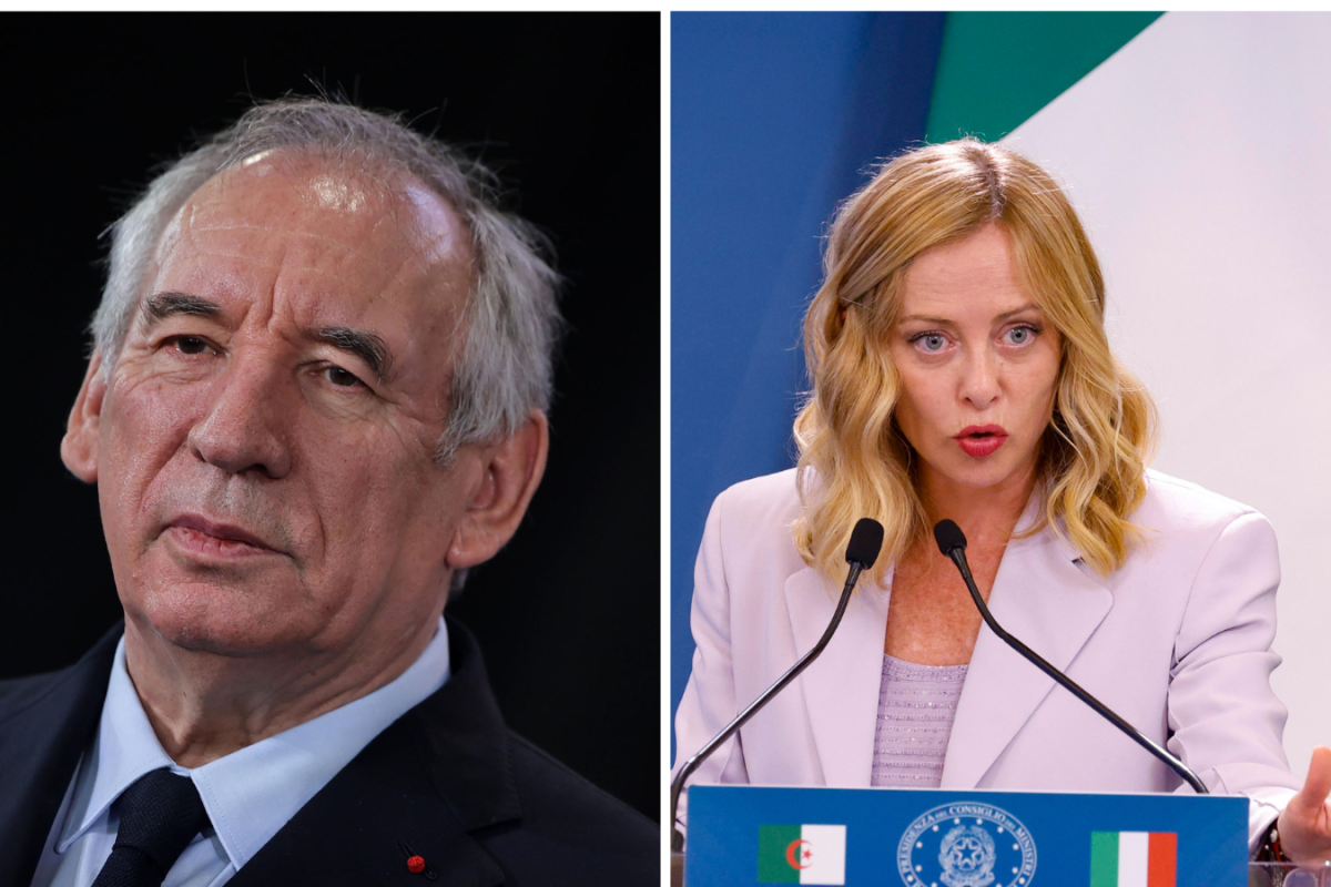 "Italia fa dumping fiscale". "Falso". Scontro a distanza Bayrou-Meloni
