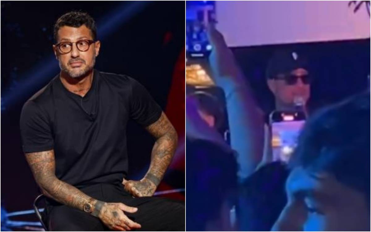 Fabrizio Corona, sfiorata la rissa durante l'ospitata in discoteca: "Vi prendo a schiaffi"