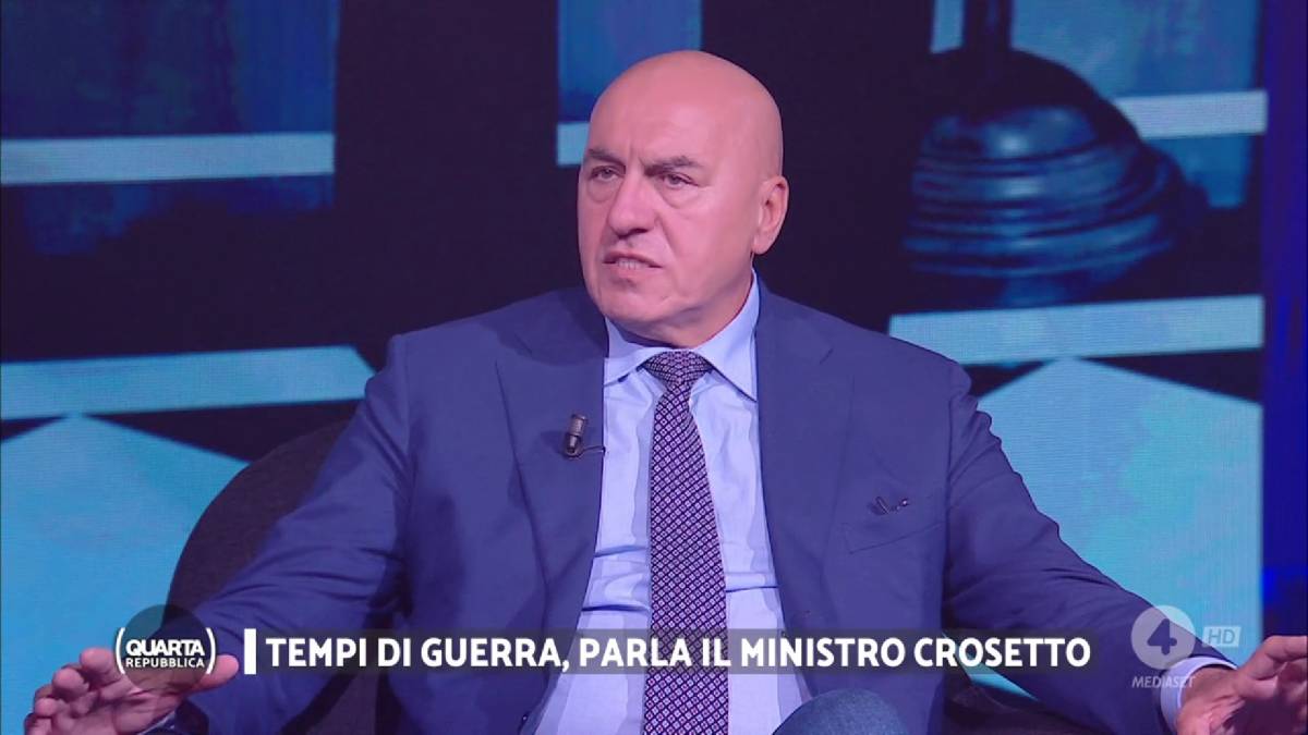 Crosetto: "La pace è nelle mani di Putin. Interferenze russe su Von der Leyen? Ho dubbi"
