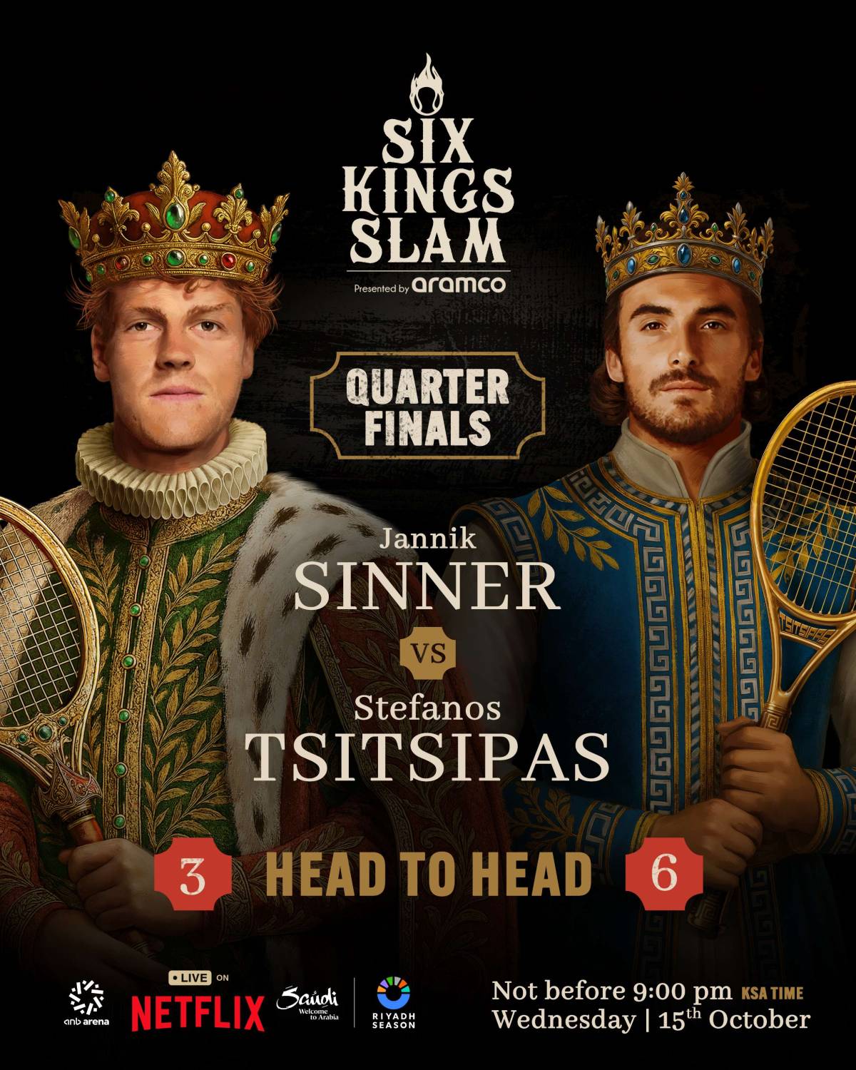 È il giorno di Sinner-Tsitsipas: chi è l’avversario e dove vedere la gara