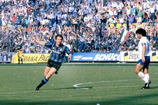 Il tedesco che vinse lo scudetto in faccia a Maradona