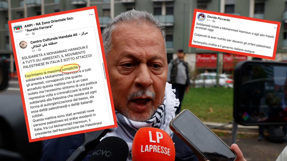 Anpi, centri islamici e sinistra: la triplice pericolosa alleanza che vuol fare di Hannoun un martire