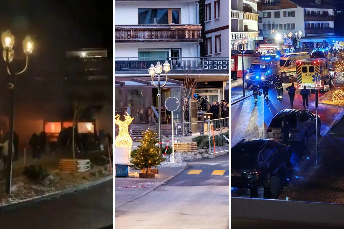 Svizzera, esplosione in un bar della stazione sciistica di Crans-Montana: "40 morti nel party per ragazzini". Nell'edificio anche una sinagoga