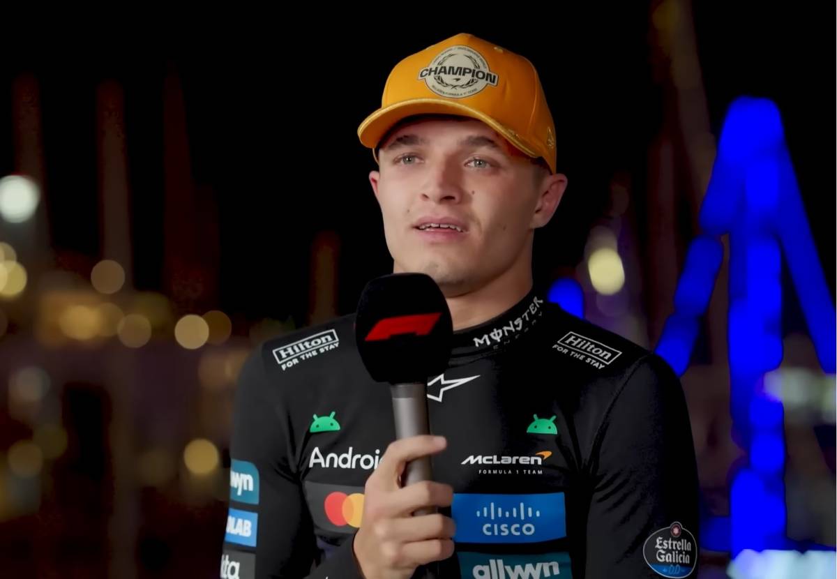 "Se ti vuoi ritirare, fallo. Non ti obbliga nessuno a restare". L'attacco di Norris a Verstappen