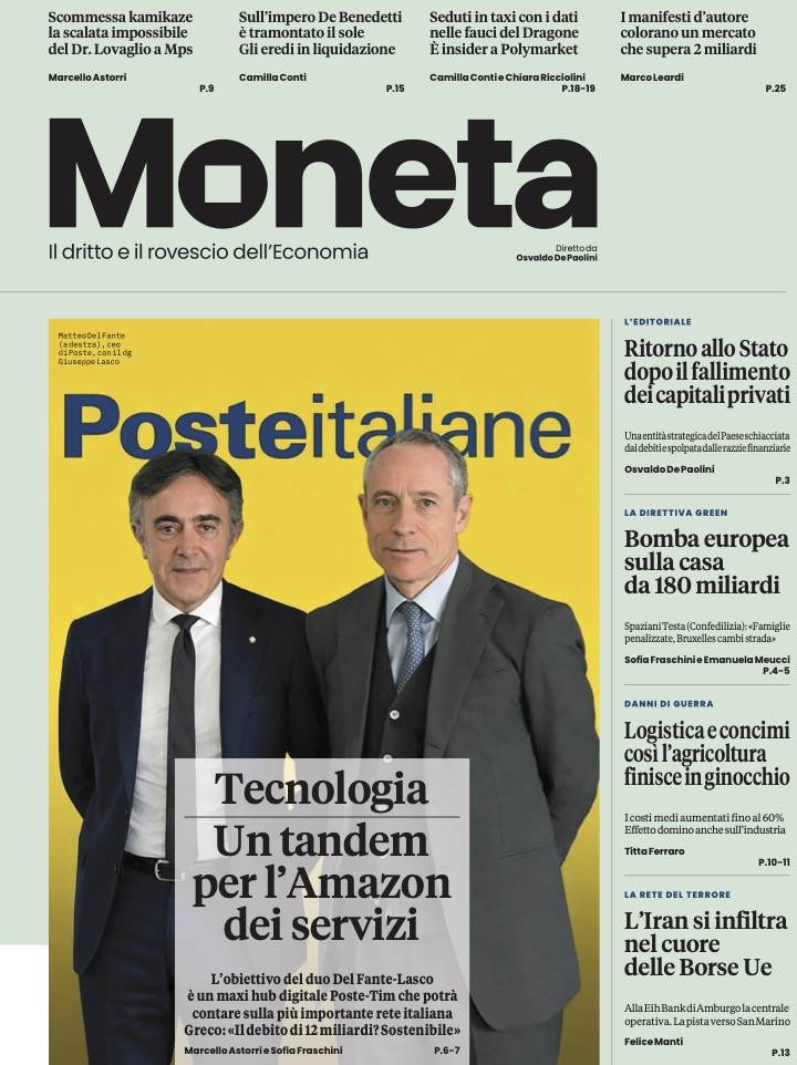 Moneta battezza l'Amazon italiana. Bomba sulla casa