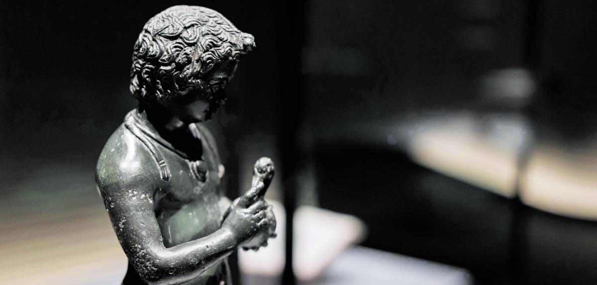 Il ritorno dei reperti etruschi. Ecco il "Fanciullo con oca"