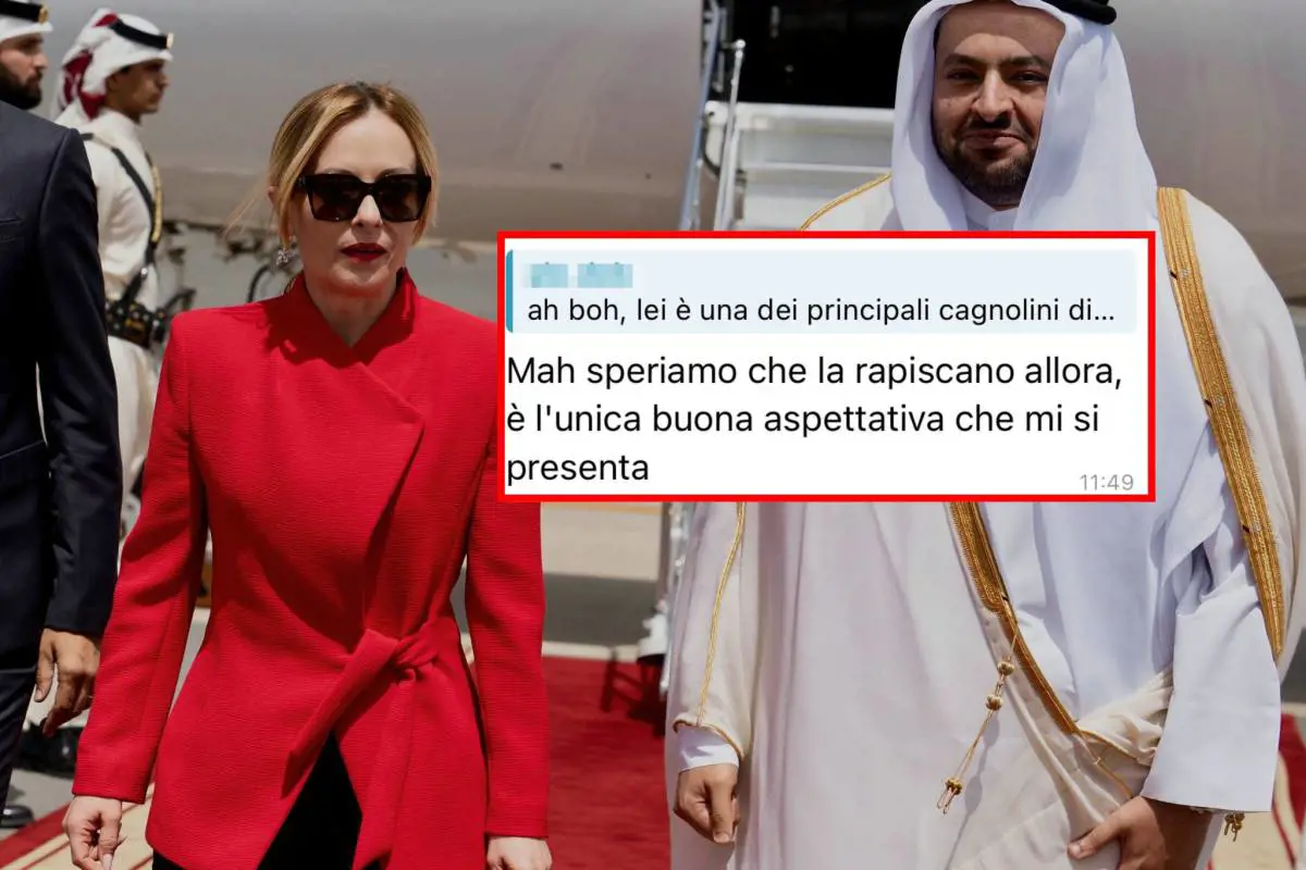 “Speriamo la rapiscano”. Nelle chat antagoniste l'odio e le minacce anti Meloni per la missione nel Golfo
