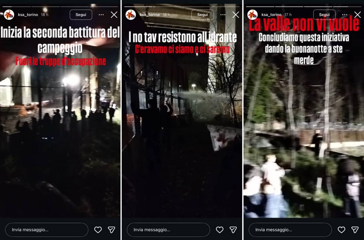 La Pasqua violenta dei No Tav in Val di Susa. Polizia aziona gli idranti contro gli antagonisti