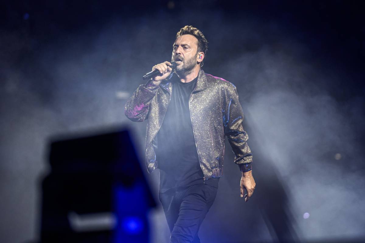 Cesare Cremonini en studio