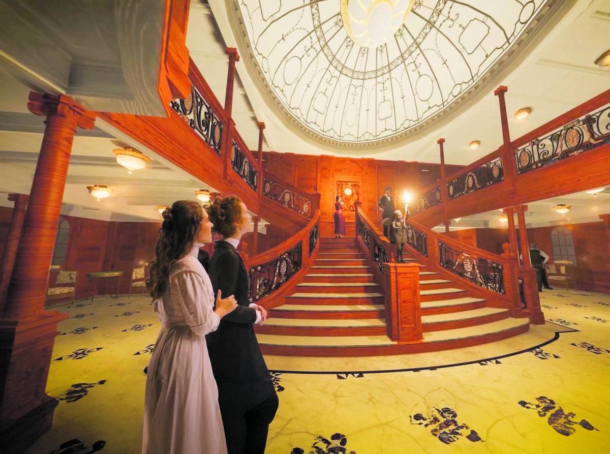 Viaggio (virtuale) sul Titanic che affonda