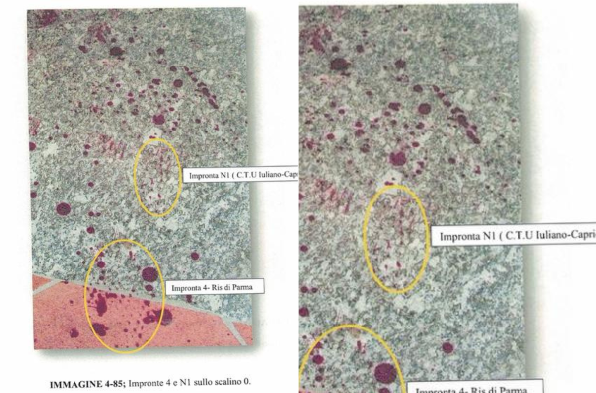 Dalle Bpa la conferma alla nostra inchiesta: ecco l’impronta sul gradino zero mai repertata
