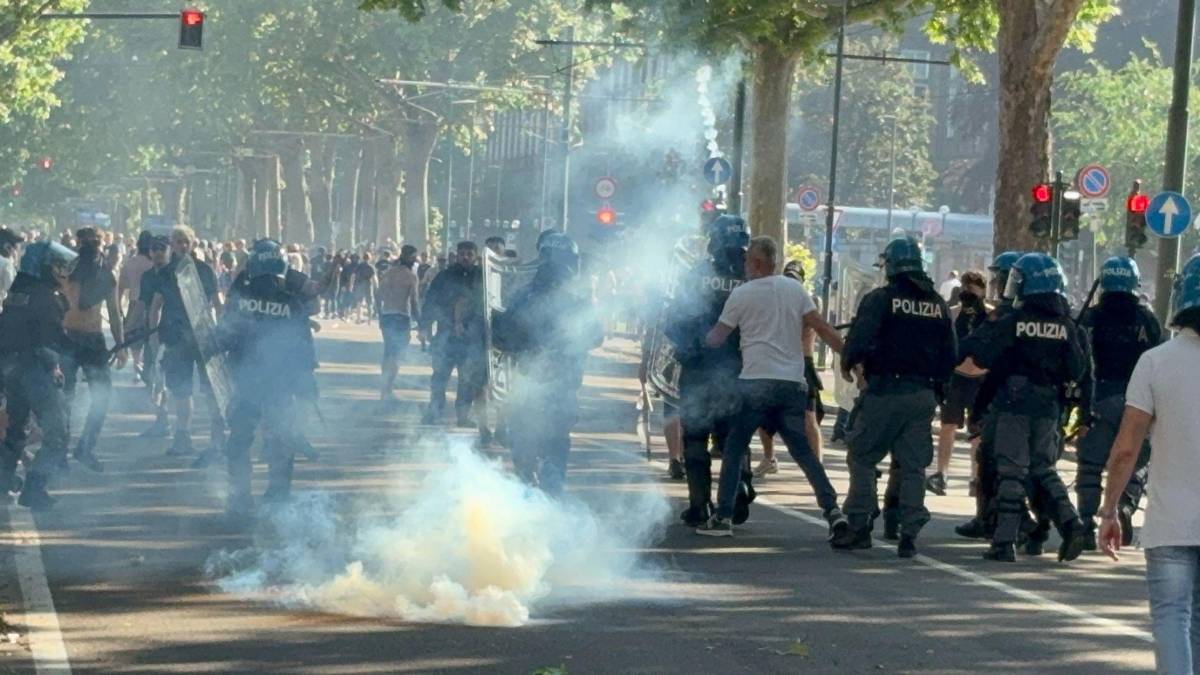 Scontri tra ultras di Torino e Juventus