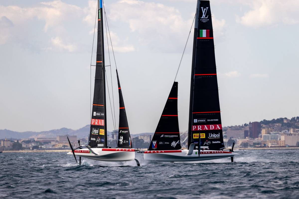 America’s Cup, Luna Rossa supera New Zealand e trionfa nelle regate preliminari a Cagliari