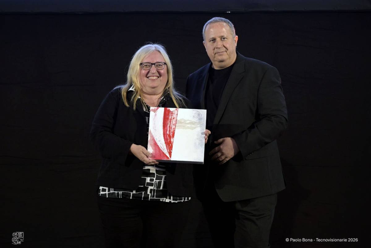 Ivana Faccioli riceve il premio Tecnovisionarie 2026