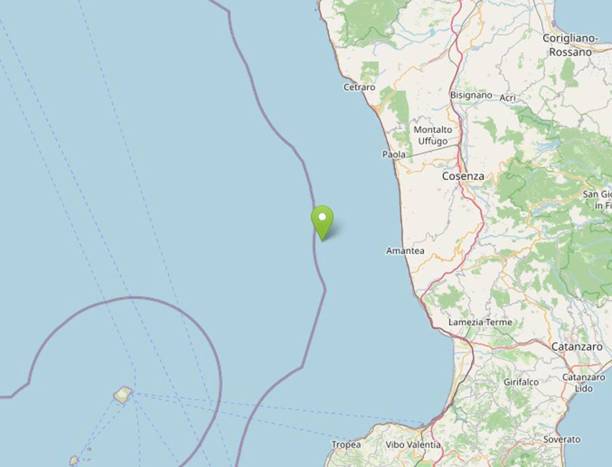 Forte terremoto in Calabria: magnitudo 6.1, la scossa avvertita in tutto il Sud Italia