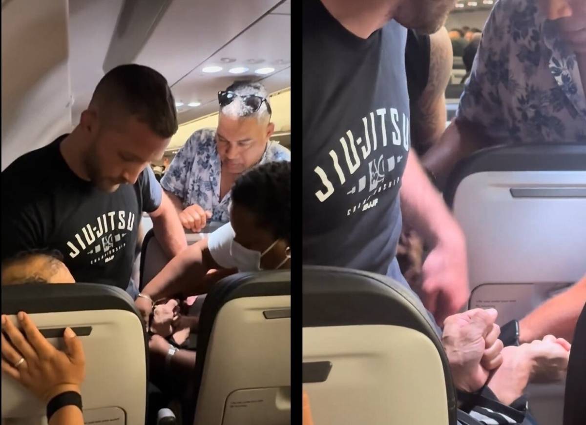 Paura in volo, passeggero tenta di aprire il portellone e aggredisce l'equipaggio: fermato da un ex lottatore MMA