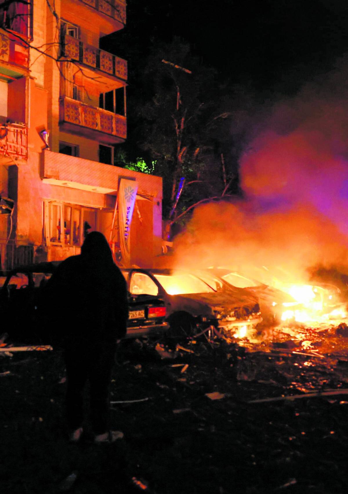 Tempesta di missili e droni: strage a Kiev