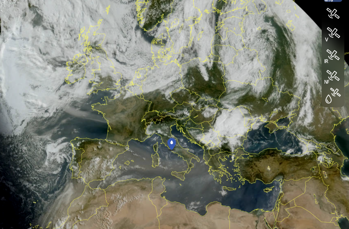 Temporali e tregua dal caldo ma da fine mese torna una nuova ondata africana