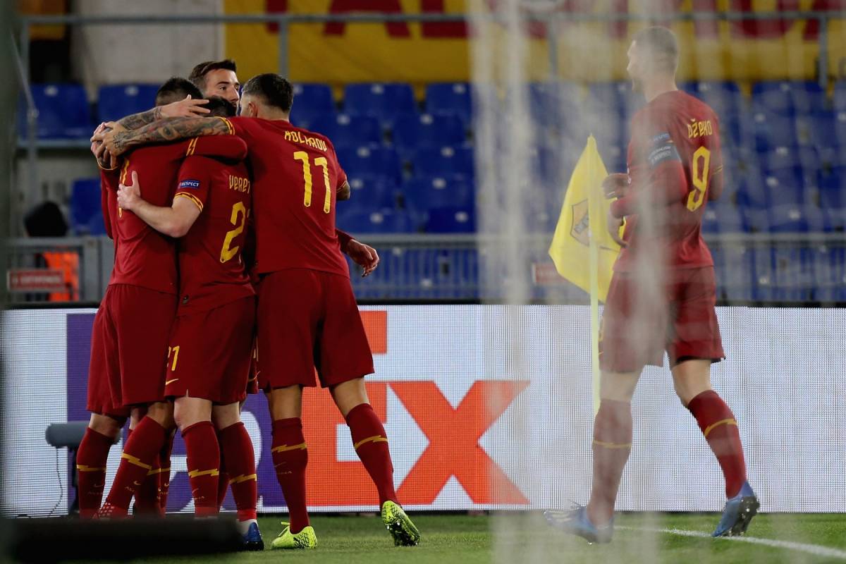 Europa League, la Roma piega a fatica il Gent: finisce 1-0 all'Olimpico