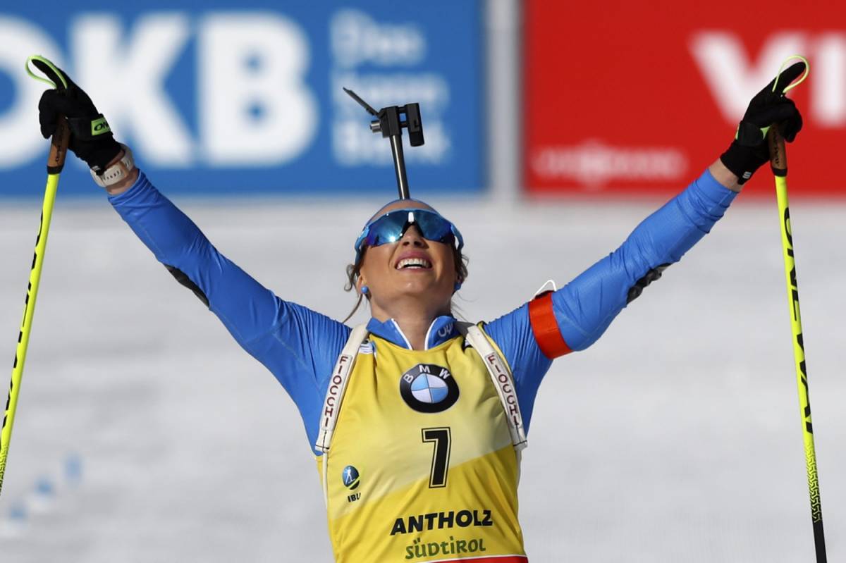 Mondiali di biathlon, Dorothea Wierer d'oro nell'inseguimento 