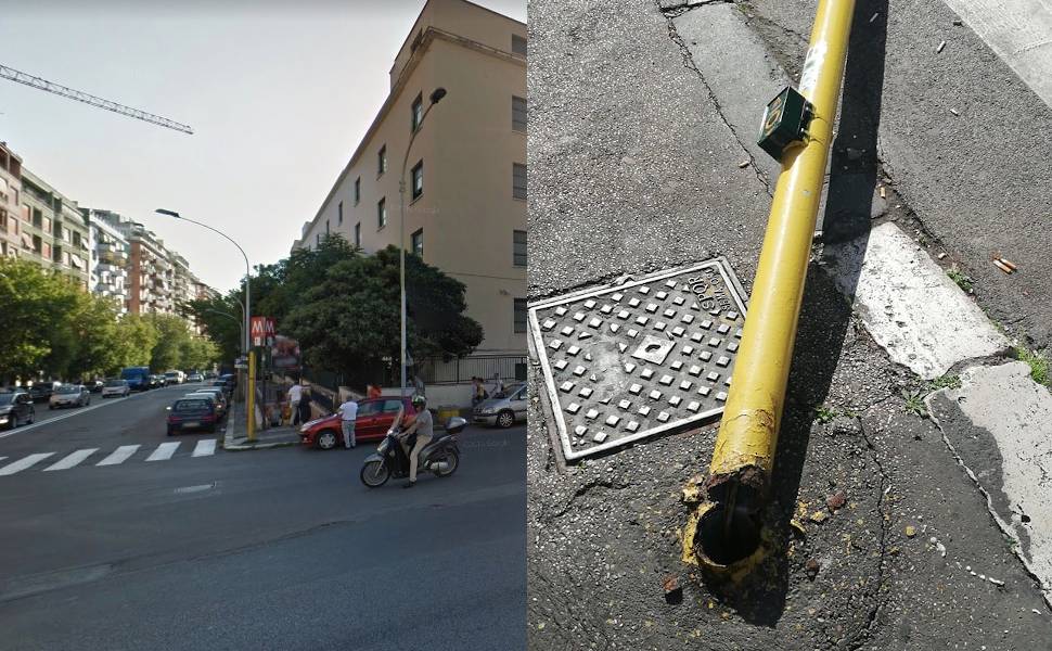 Dopo gli alberi, a Roma cadono anche i semafori