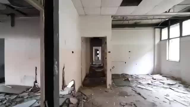 Il video della struttura fatiscente