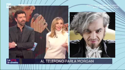Morgan contro il manager di Bugo a La vita in diretta: "Soave butta benzina sul fuoco"