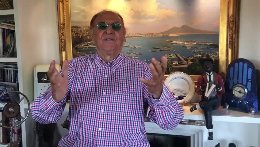 Coronavirus, Renzo Arbore fa il suo appello: "Bandiera gialla, restate in casa"