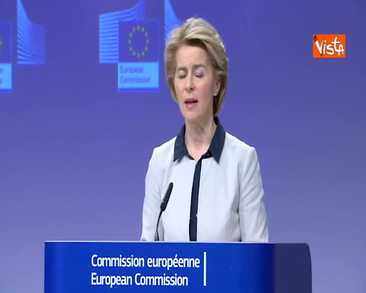 Coronavirus, von der Leyen: “Aiuteremo Italia con ogni mezzo”