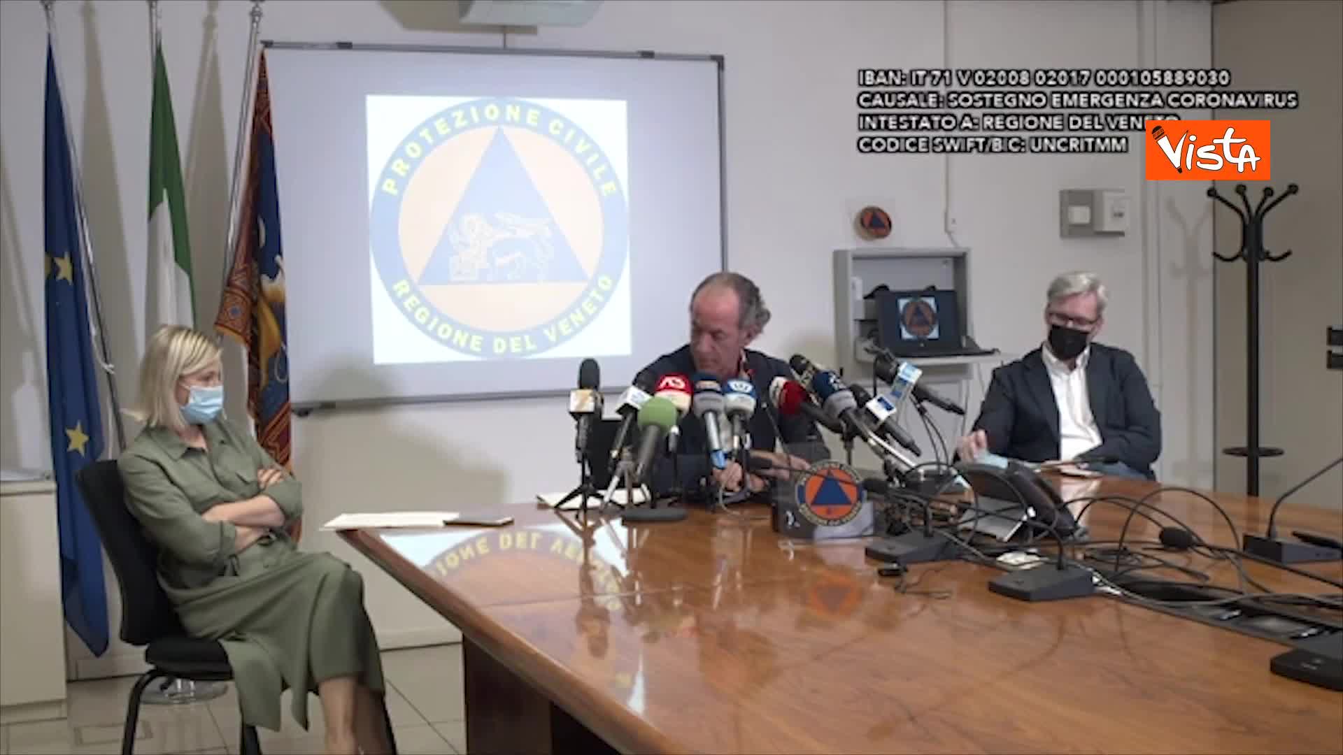 Zaia: "Passati da rischio basso ad elevato"
