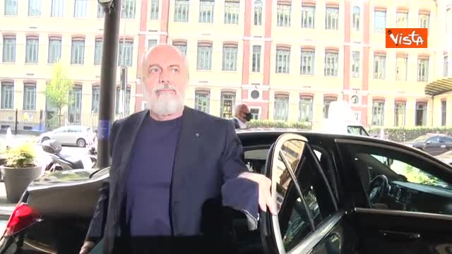 Serie A, De Laurentiis positivo al Covid. L’arrivo del presidente del Napoli all'assemblea di Lega