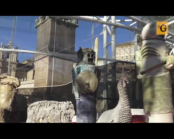 Quel presepe "sessantottino" che divide esperti e fedeli